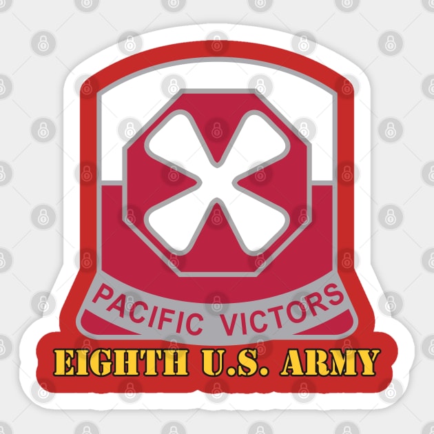 Eighth U.S. Army Sticker by MBK